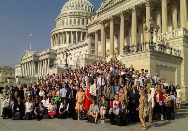 360 citizen lobbyists gather on Capitol Hill to ask for a carbon tax