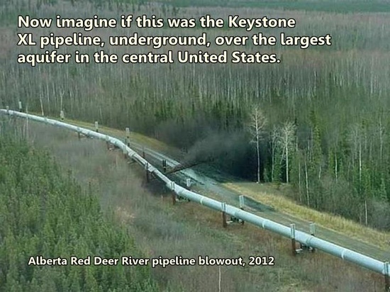 KXL and Red Deer River blowout.